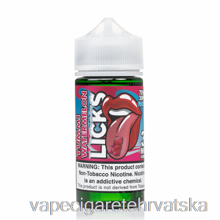 Vape Hrvatska Frozty Yummi Watermelon Punch - Licks Roll Upz - 100ml 0mg
